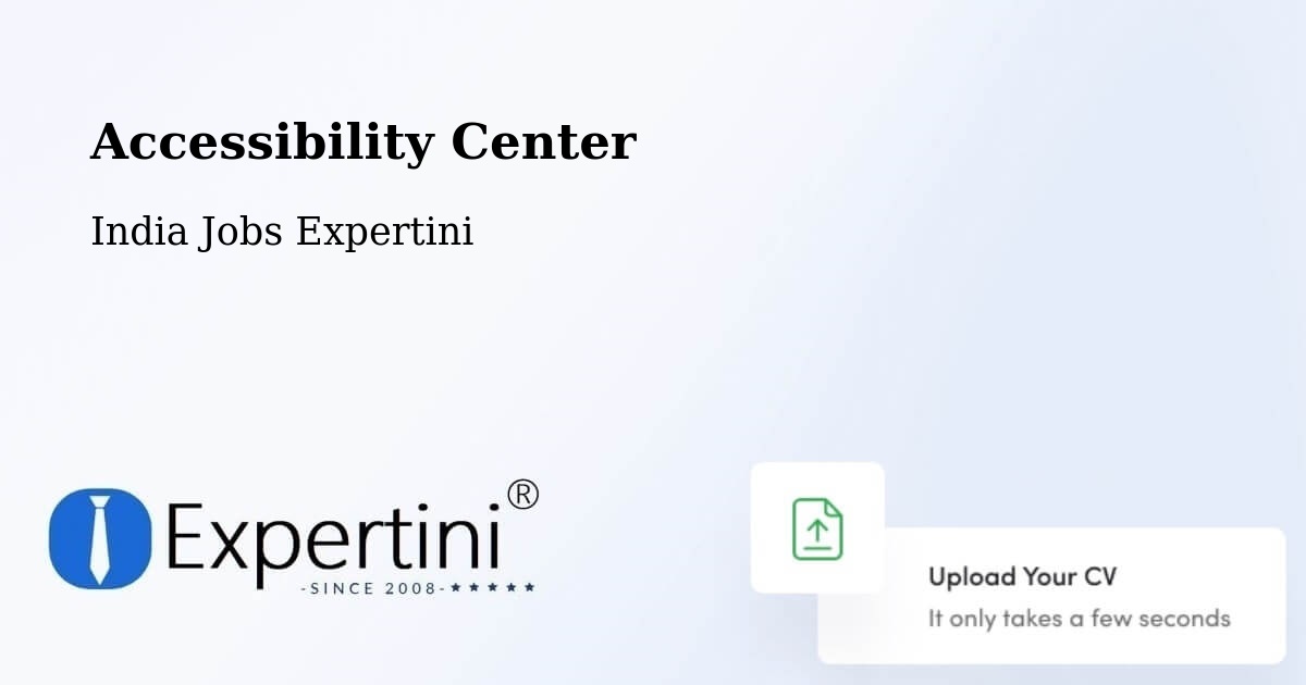 Accessibility Center - India Jobs Expertini